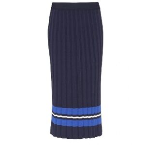 Tory Sport Tech Knit Pleated Skirt